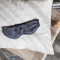 HKM-625683 Dark Gray Cotton Sleep Eye Mask in Modern Simplicity Design