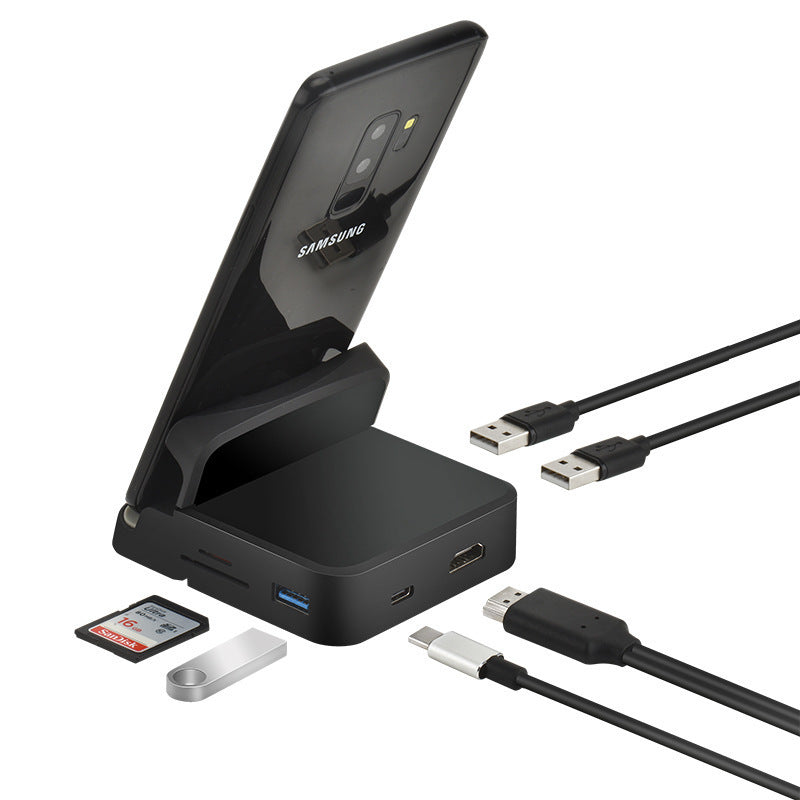 HKM-625747 Multi-Function Type-C Docking Station for Huawei and MacBook - USB 3.0 & HDMI Ports