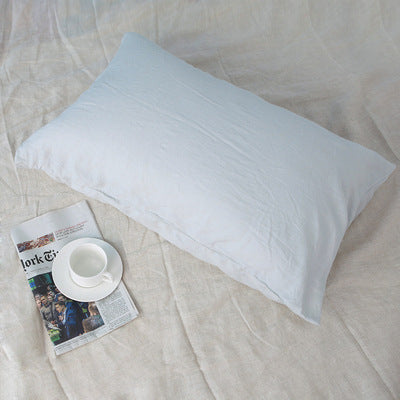 HKM-625811 Solid Color Cotton and Linen Retro Pillowcase - 48cm x 74cm, Available in Various Shades