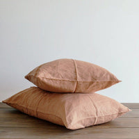 HKM-625811 Solid Color Cotton and Linen Retro Pillowcase - 48cm x 74cm, Available in Various Shades