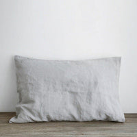 HKM-625811 Solid Color Cotton and Linen Retro Pillowcase - 48cm x 74cm, Available in Various Shades