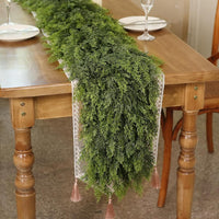 HKM-625811 Thickened Cedar Rattan Christmas Decorations in Various Pine Styles