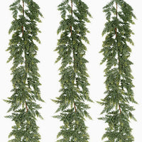 HKM-625811 Thickened Cedar Rattan Christmas Decorations in Various Pine Styles