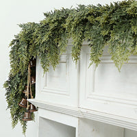 HKM-625811 Thickened Cedar Rattan Christmas Decorations in Various Pine Styles