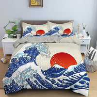 HKM-626003 Three-Piece Basketball-Themed Bed Set with Digital Print - Available in Multiple Sizes