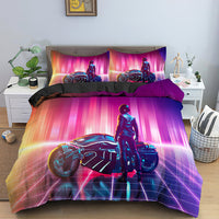HKM-626003 Three-Piece Basketball-Themed Bed Set with Digital Print - Available in Multiple Sizes