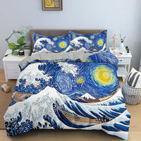 HKM-626003 Three-Piece Basketball-Themed Bed Set with Digital Print - Available in Multiple Sizes