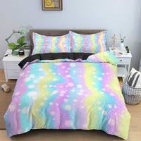 HKM-626003 Three-Piece Basketball-Themed Bed Set with Digital Print - Available in Multiple Sizes