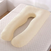 HKM-626067 U-Shaped Pregnancy Pillow with Ice Silk Fabric for Maternal Comfort and Support