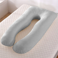 HKM-626067 U-Shaped Pregnancy Pillow with Ice Silk Fabric for Maternal Comfort and Support