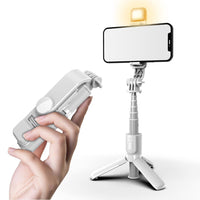 HKM-626067 Universal Multi-Function Mobile Phone Live Broadcast Stand with Lighting Options