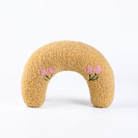 HKM-626131 U-Shaped Cat Sleeping Pillow for Cervical Support - Soft Polyester with Sound Features