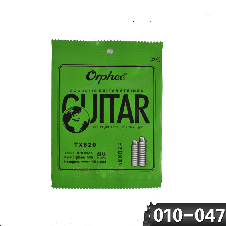 HKM-626195 Phosphor Bronze Acoustic Guitar Strings for Folk Music