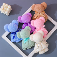 HKM-626259 20-Piece Bear Towel Gift Set for Special Occasions - Soft Plush Towels in Festive Designs, Ideal for Events and Celebrations
