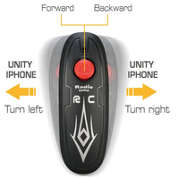 HKM-626259 Quirky Remote Control Toy Car with Stunt Wheels - 2.4GHz Radio Control Truck for Indoor and Outdoor Fun