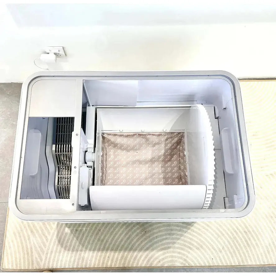 KTX-626451 Automatic Self-Cleaning Cat Toilet with Smart Remote App Control