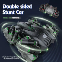 HKM-626835 Double-Sided Remote Control Drift Stunt Car - 360° Rotation, 1:16 Scale, Electric Racing Vehicle
