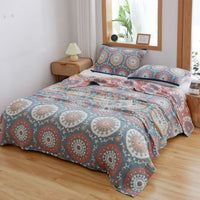 HKM-626835 Pure Cotton Four-Layer Towel Blanket for Summer - Soft and Cozy Cover