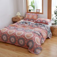 HKM-626835 Pure Cotton Four-Layer Towel Blanket for Summer - Soft and Cozy Cover