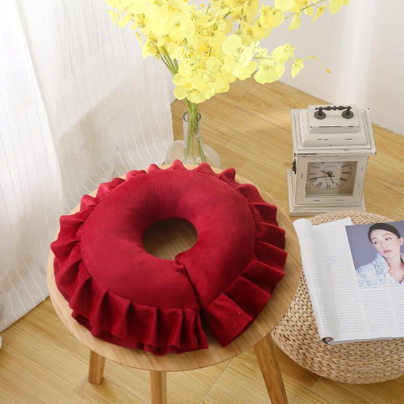 HKM-626963 U-Shaped Natural Latex Pillow in Various Solid Colors