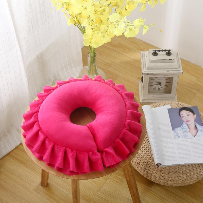 HKM-626963 U-Shaped Natural Latex Pillow in Various Solid Colors