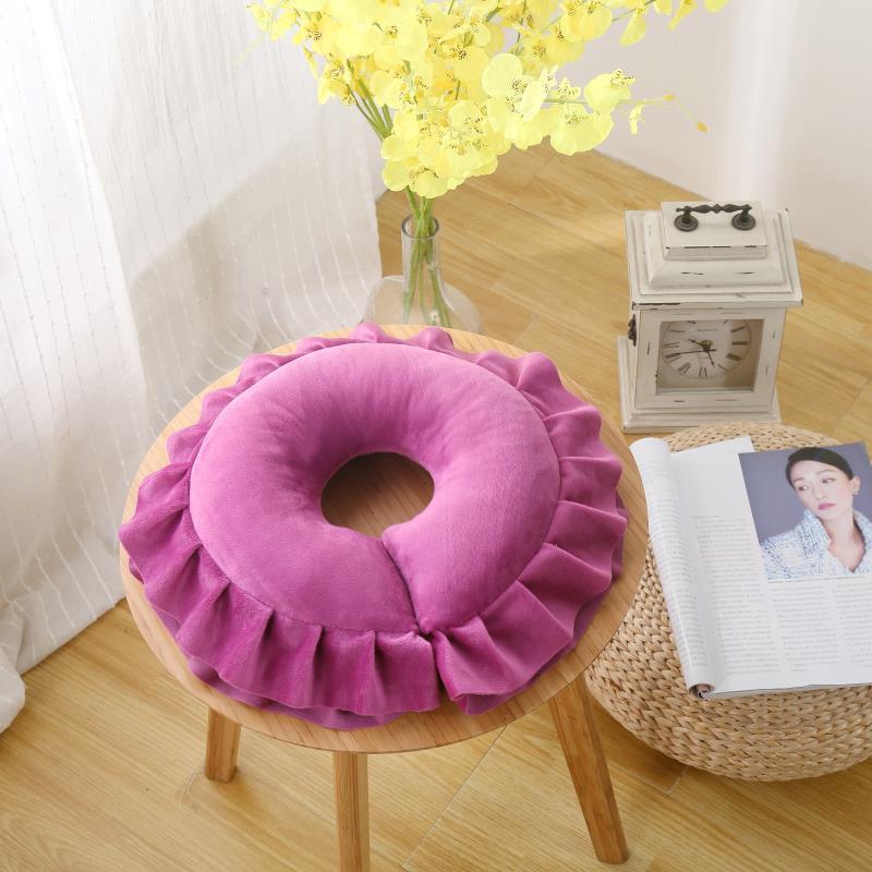 HKM-626963 U-Shaped Natural Latex Pillow in Various Solid Colors