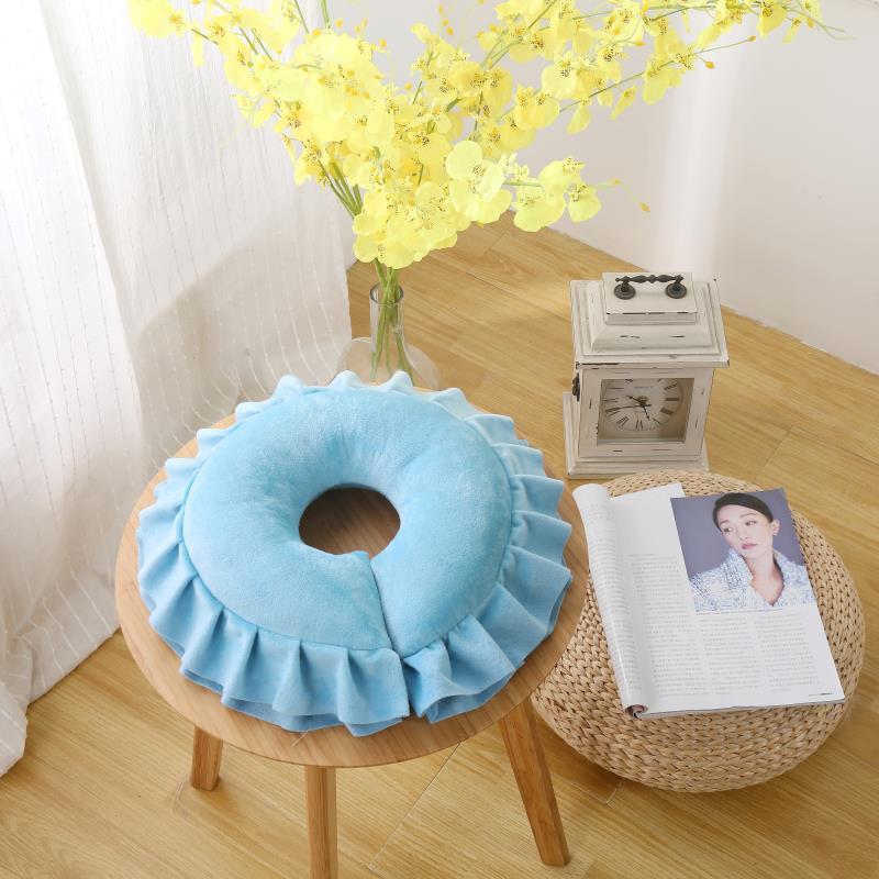HKM-626963 U-Shaped Natural Latex Pillow in Various Solid Colors