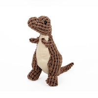 HKM-627027 Giant Dinosaur Plush Dog Toy for Large Breeds with Chew and Squeaker Features