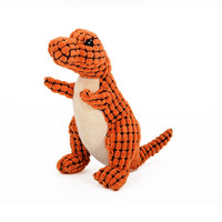 HKM-627027 Giant Dinosaur Plush Dog Toy for Large Breeds with Chew and Squeaker Features