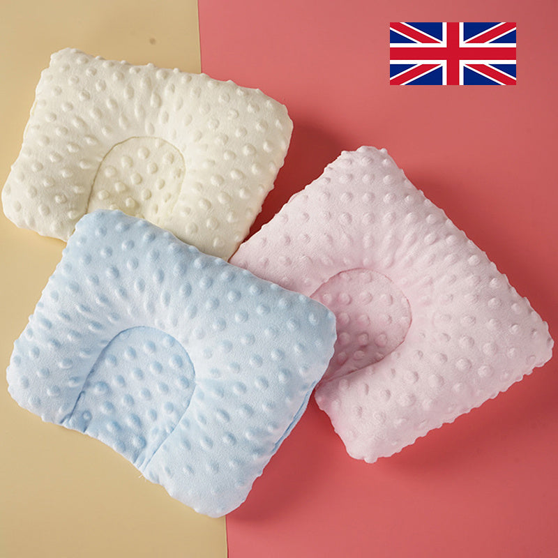 HKM-627155 Newborn Baby Head Support Pillow - Anti-Flat Head Cushion for Comfort and Safety