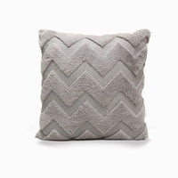 HKM-627219 Nordic Light Luxury Geometric Pattern Pillow Cover in Rice White, Leather Powder, Gray, and Light Brown