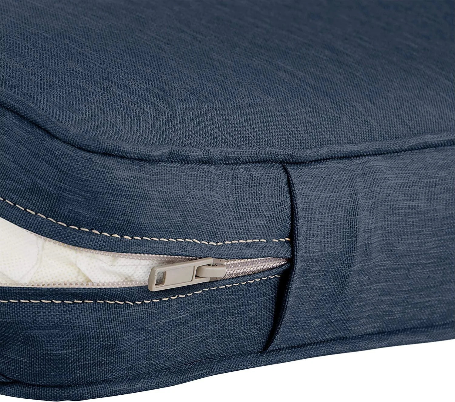 KTX-627347 Water-Resistant High Density Foam Outdoor Bench Seat Cushion with Washable Cover