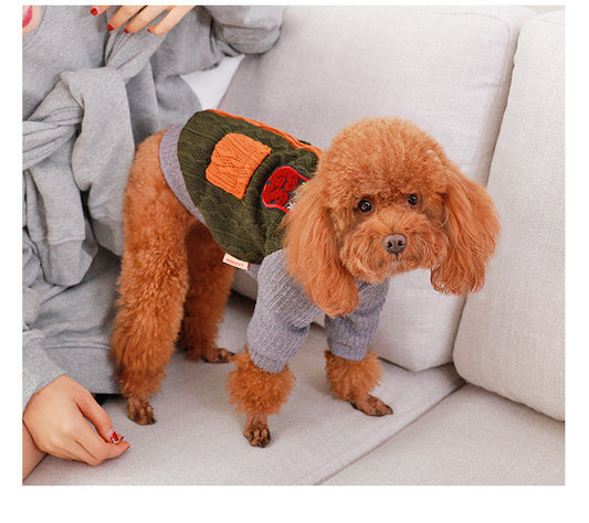 HKM-627731 Cozy Cotton Dog Sweater for Comfort and Warmth