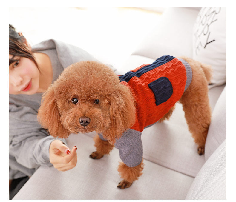 HKM-627731 Cozy Cotton Dog Sweater for Comfort and Warmth