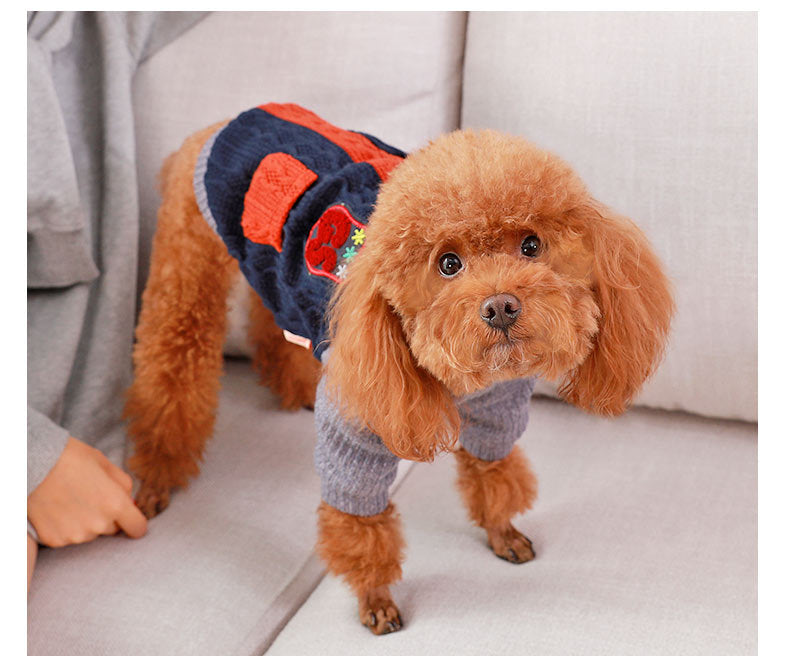 HKM-627731 Cozy Cotton Dog Sweater for Comfort and Warmth