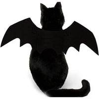 HKM-627859 Halloween Bat Wings for Pets - Lightweight Felt Costume Accessory for Cats and Dogs
