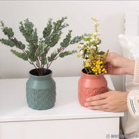 HKM-627923 Nordic Style Plastic Flower Arrangement Vase for Home and Office Décor