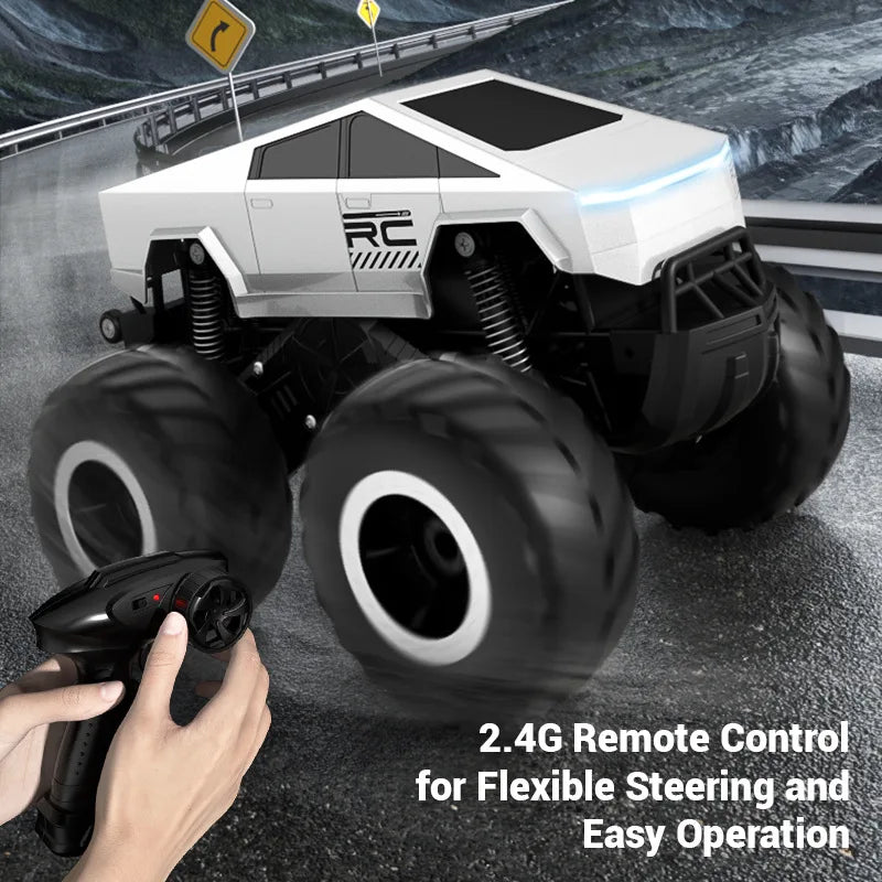 HKM-627987 Amphibious Off-Road Remote Control Car, 2.4G Waterproof 4WD for All Terrain Adventures