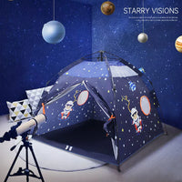 HKM-628243 Portable Folding Sleeping Tent for Kids - Space Ocean Playhouse - 120cm Dimensions
