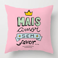 HKM-628371 Nordic Plant Flower Cushion Cover - 45×45cm PP Cotton Pillowcase for Living Room Decor