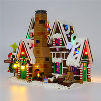 HKM-628435 LED Lighting Kit for Building Block Gingerbread House Compatible with 10267 Model