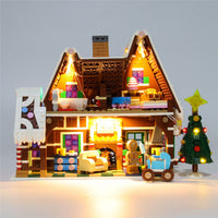 HKM-628435 LED Lighting Kit for Building Block Gingerbread House Compatible with 10267 Model