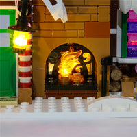 HKM-628435 LED Lighting Kit for Building Block Gingerbread House Compatible with 10267 Model