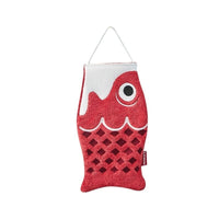 HKM-628563 Cute Cartoon Microfiber Hanging Hand Towel in Red and Blue