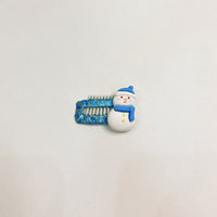 HKM-629139 Christmas-Themed Pet Hair Accessories - 3, 6, or 8-Piece Sets with Santa, Snowman, and Christmas Tree Designs