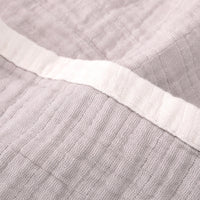 HKM-629139 Japanese Washed Gauze Six-Layer Cotton Nap Blanket in Solid Colors with Plain Edges