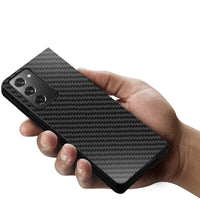 HKM-629395 5G Folding Screen Phone Case for Samsung Galaxy Fold2/Fold3 - Anti-Drop Carbon Fiber Design