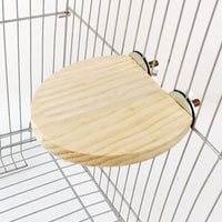 HKM-629395 Solid Wood Climbing and Standing Platform for Bird Cages - Small and Large Sizes Available