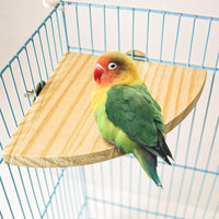 HKM-629395 Solid Wood Climbing and Standing Platform for Bird Cages - Small and Large Sizes Available