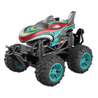HKM-629715 Remote Control 1/18 Scale Music Spray Stunt Car Toy for Kids - Electric Indoor/Outdoor Vehicle